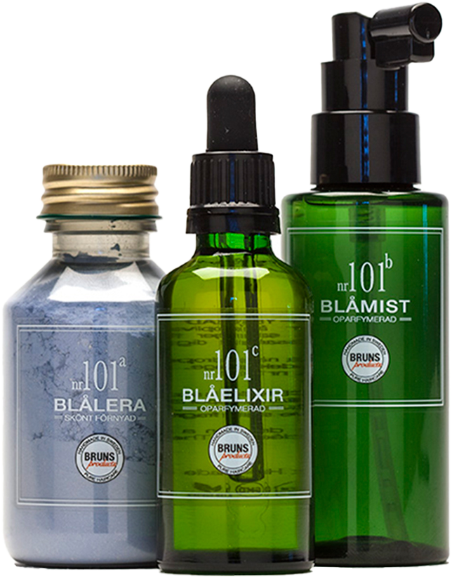 Blauw kleimasker -BRUNS PRODUCTS- nr. 101a - 100 gr