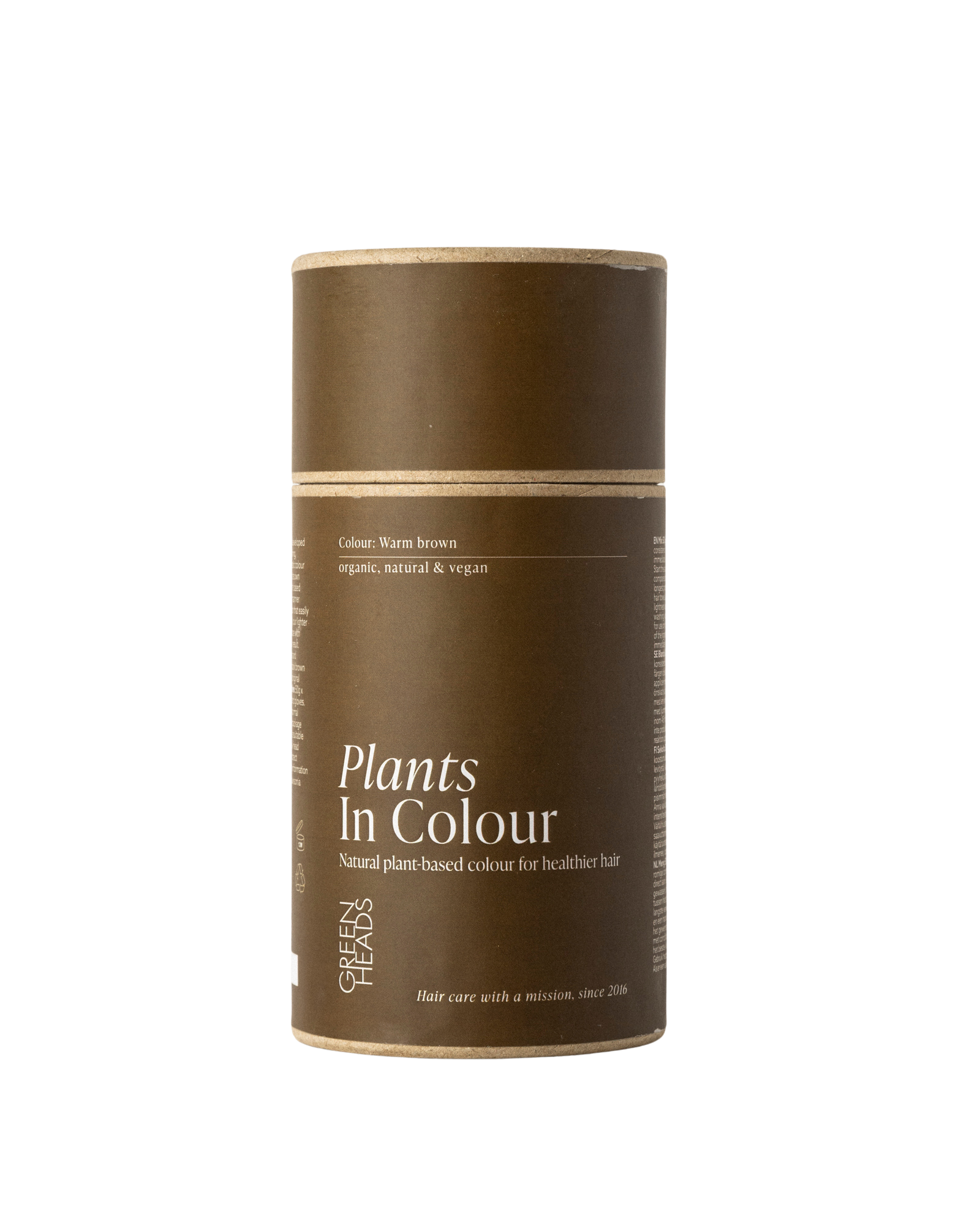 Natuurlijke Haarverf -Warmbruin- Green Heads
