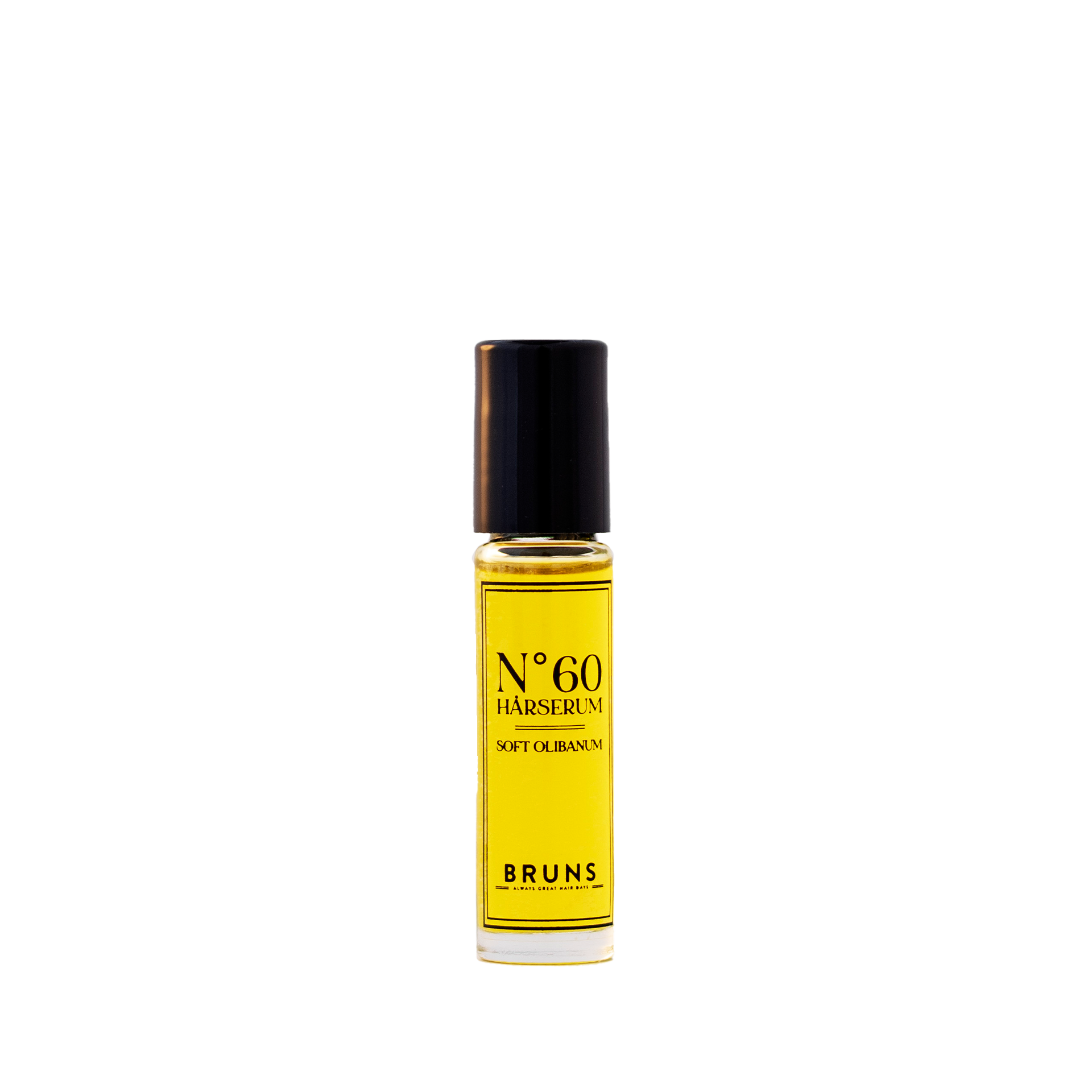 Bruns Haarolie no 60 Olibanum voedend voor droog haar klein glazen flesje