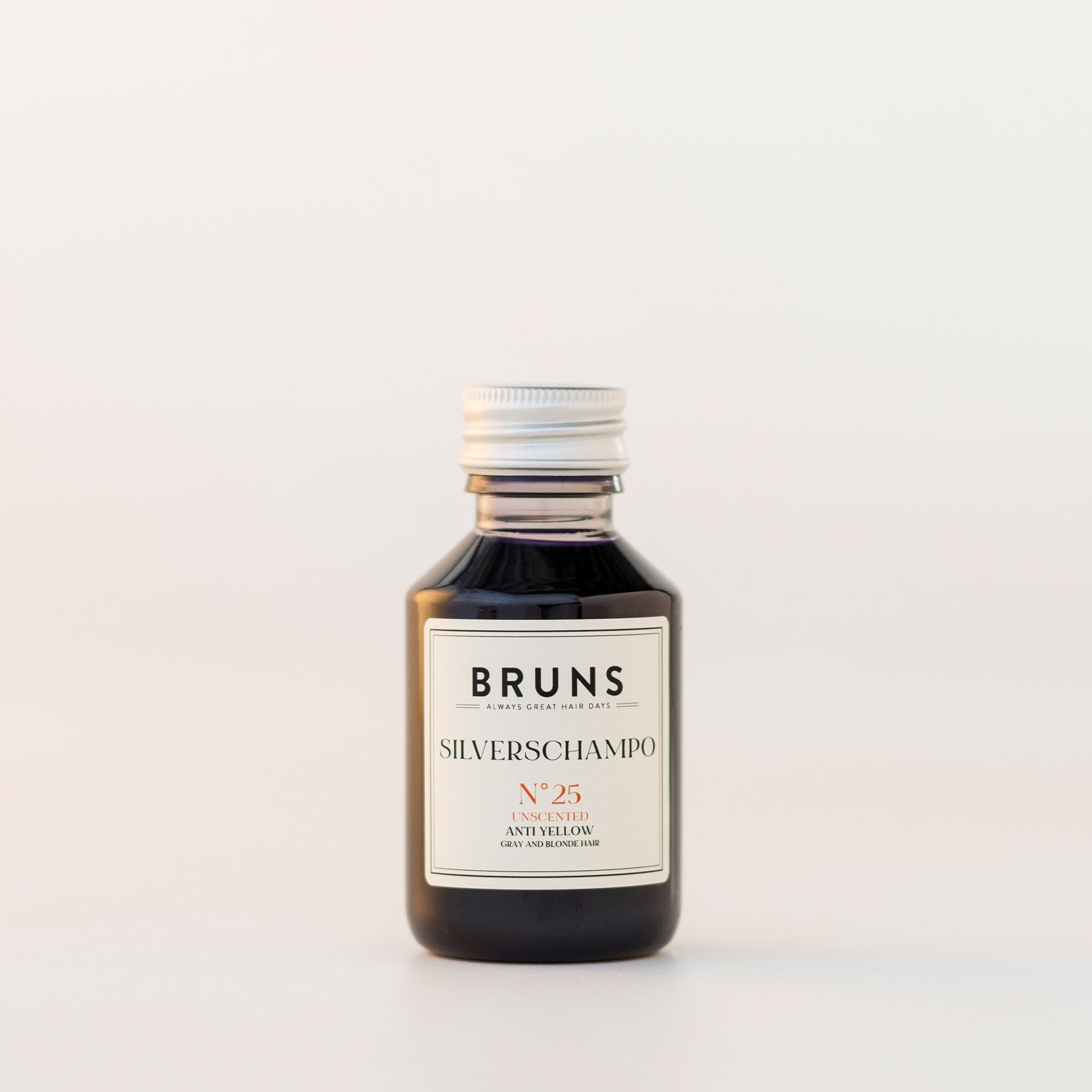 BRUNS Silverschampo No 25 - Unscented No 24 100ml