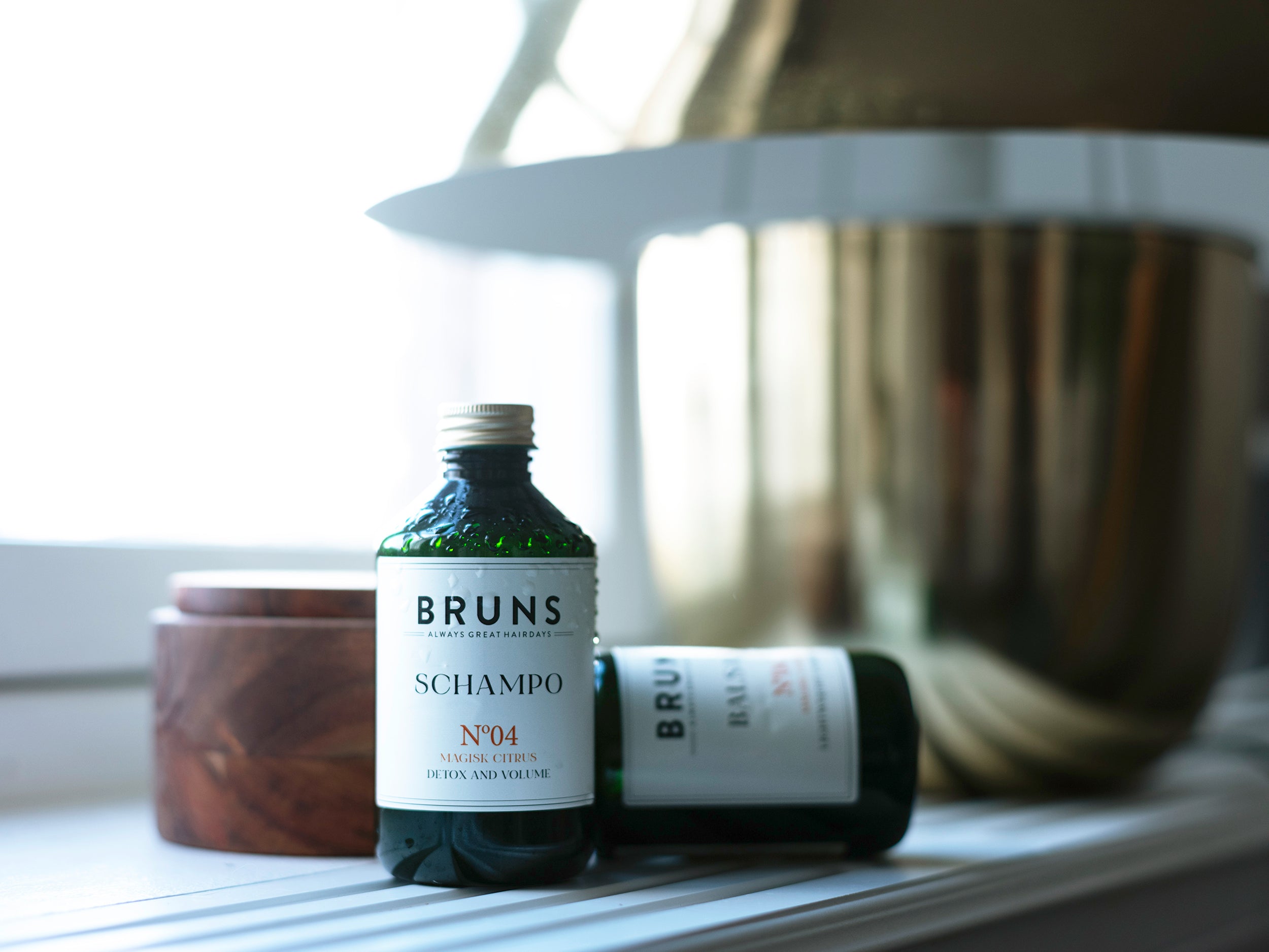 BRUNS Bundel 04 – Detox Shampoo & Conditioner (Citrus & Munt)