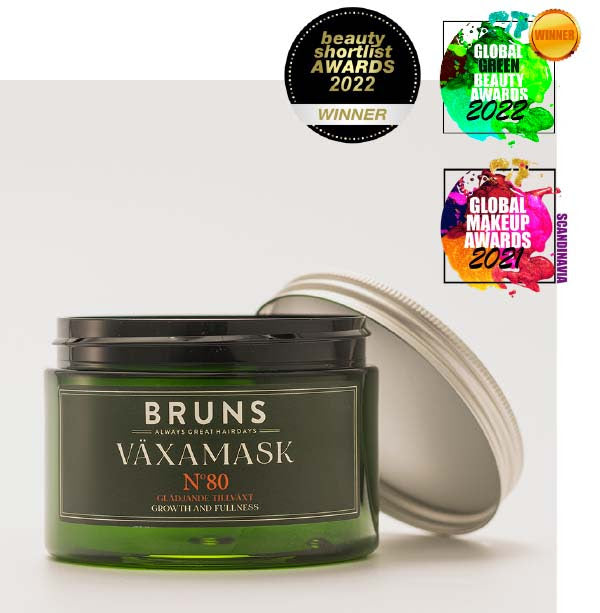 Natuurlijk Haarmasker tegen Haaruitval – VÄXAMASK Nº80 voor Haargroei