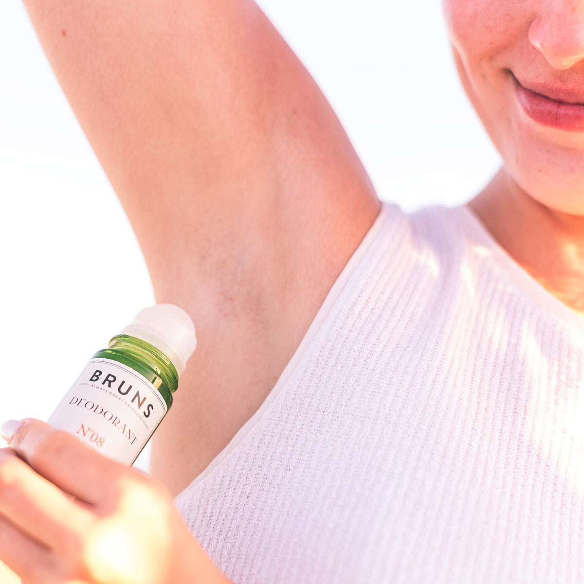 Aluminiumvrije, milde deodorant met botanische ingrediënten voor een frisse en zachte okselhuid.