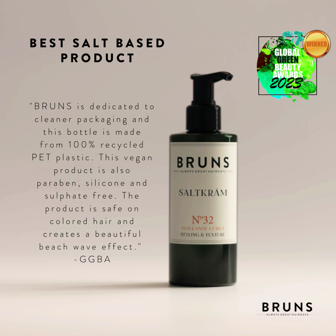 Parfumvrije haarstyling  Saltcream Nº33 Bruns Products