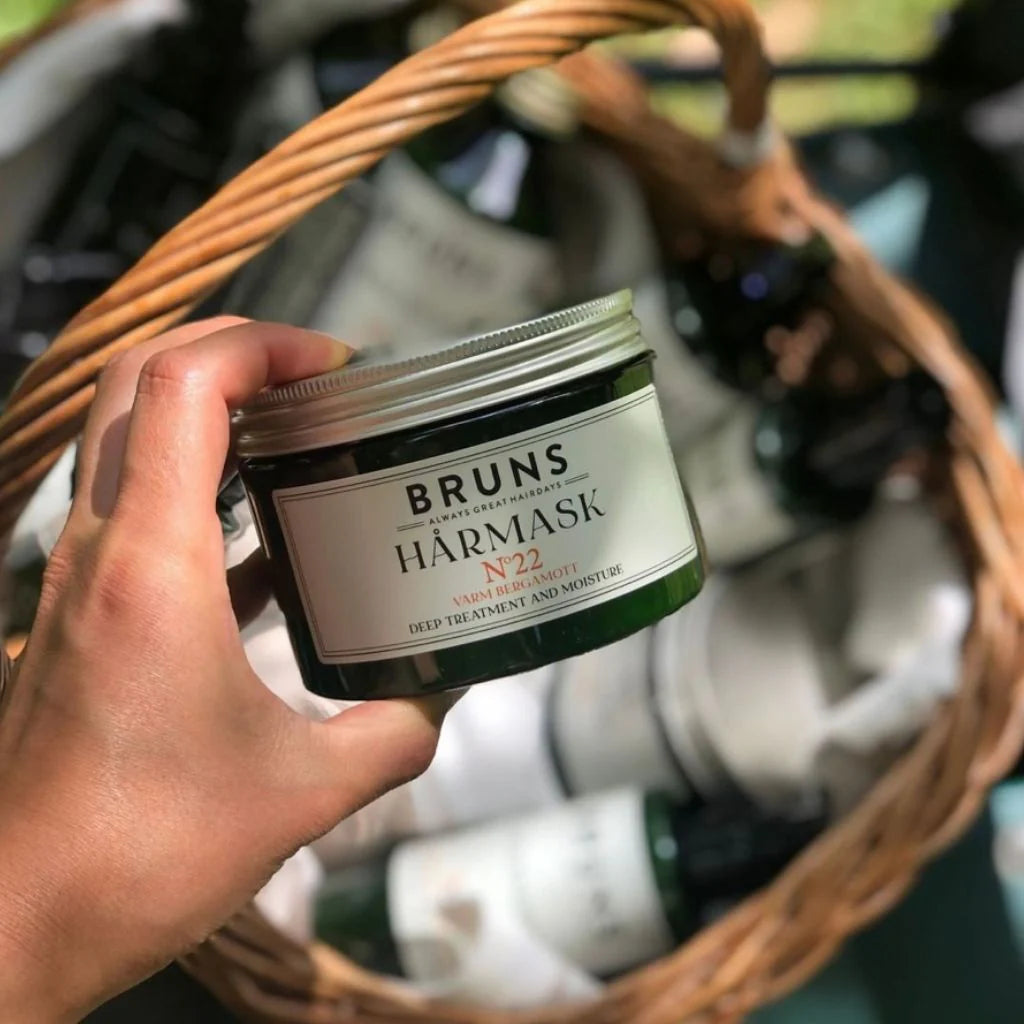 Natuurlijk Haarmasker Bruns warm bergamot