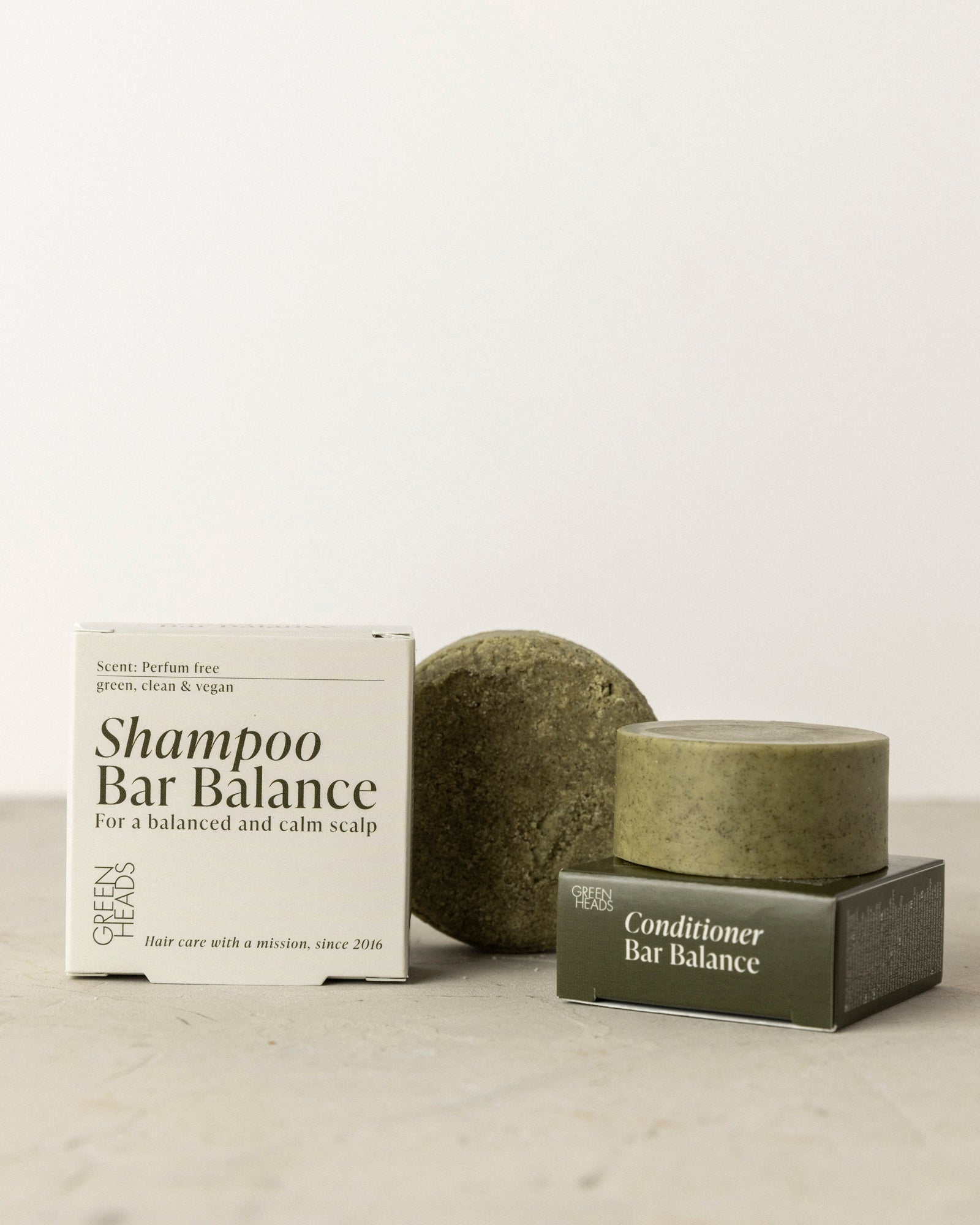 Natuurlijke shampoobar parfumvrij Green Heads