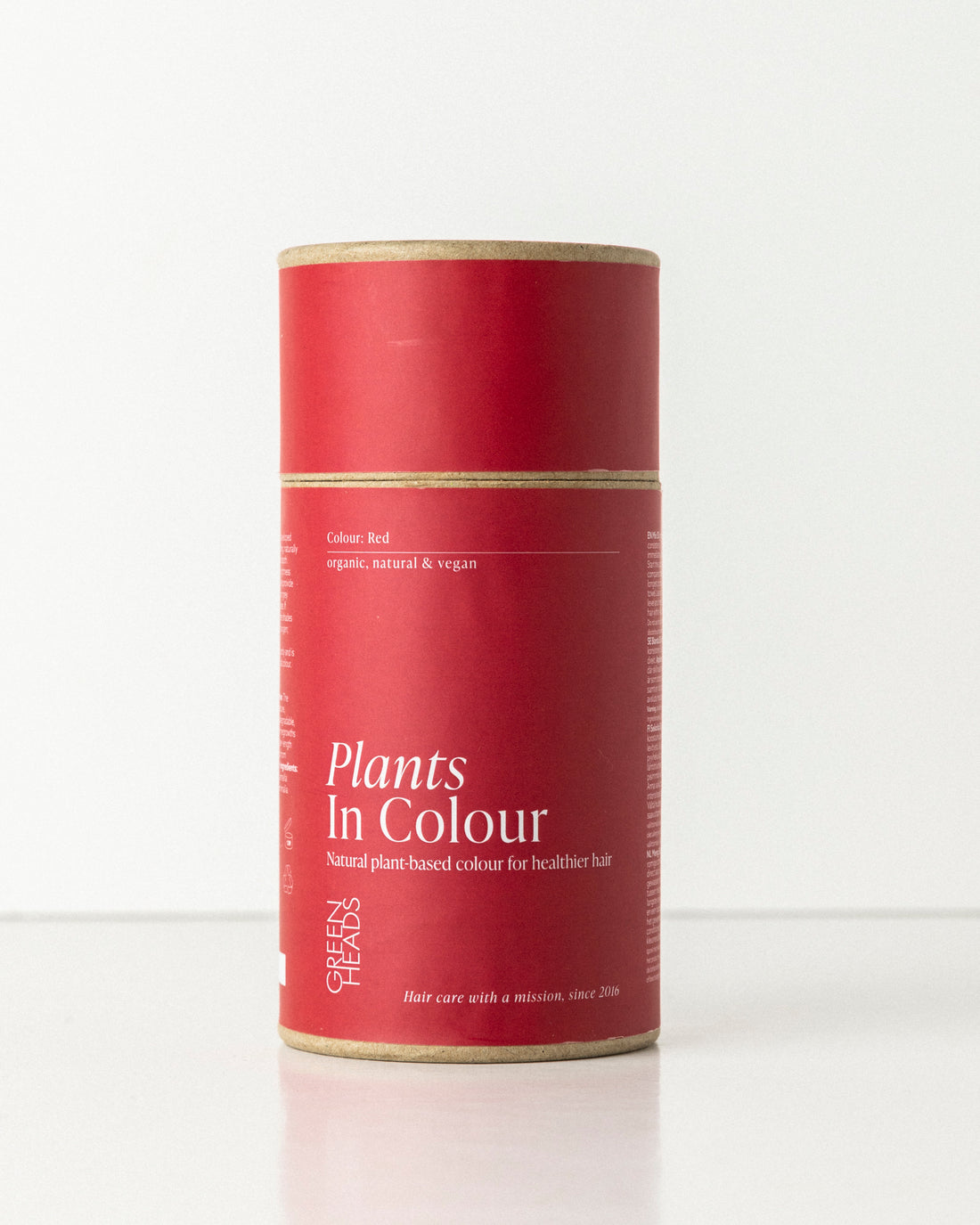 Plantaardige haarverf Green Heads rood
