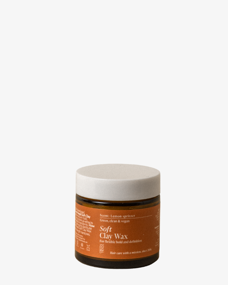 Haarstyling GREEN HEADS  Soft Clay Wax-Vegan