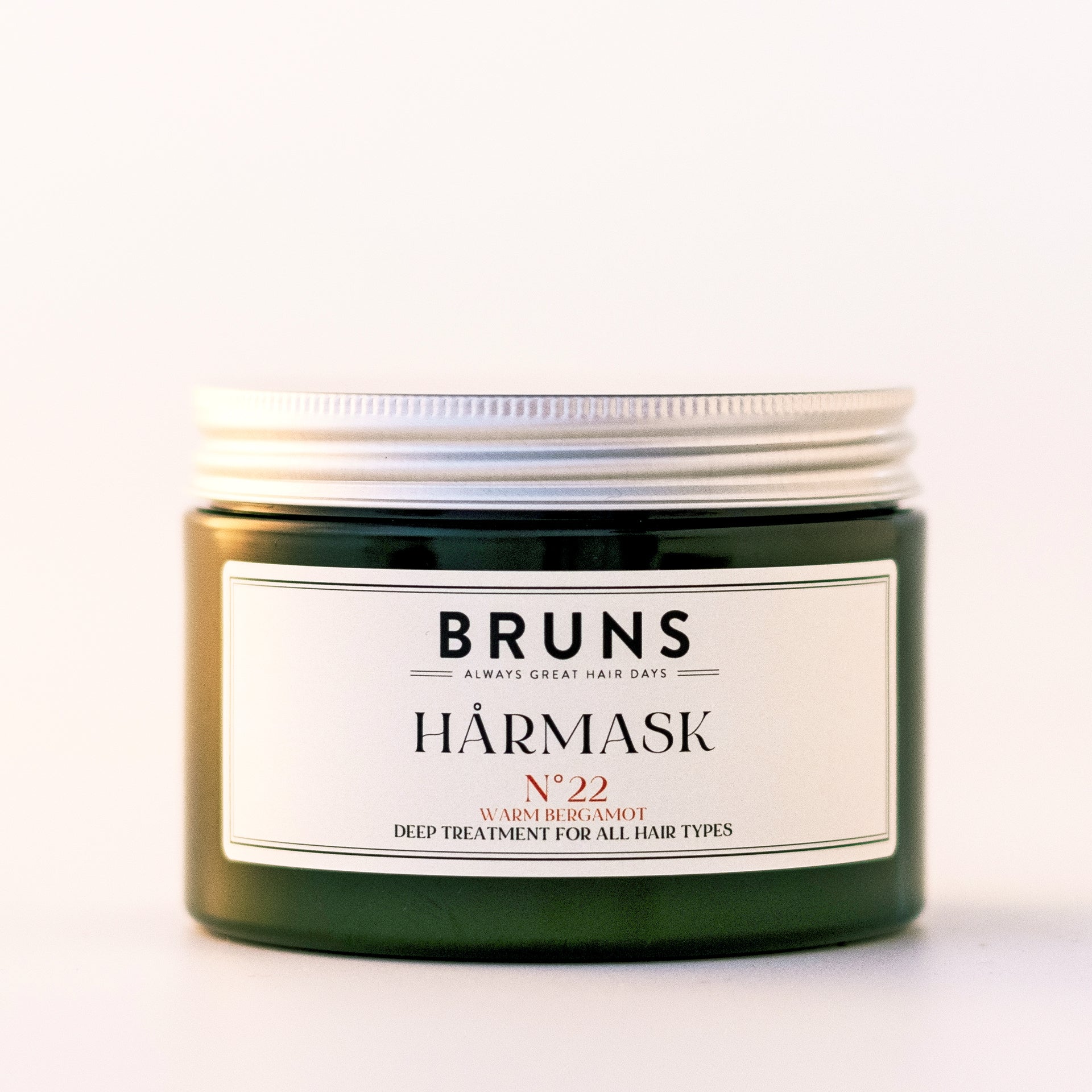 BRUNS Hårmask No 22 - Warm Bergamot 350ml