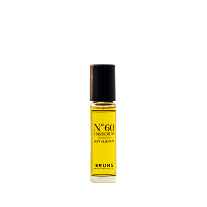 Bruns Haarolie no 60 Olibanum voedend voor droog haar klein glazen flesje