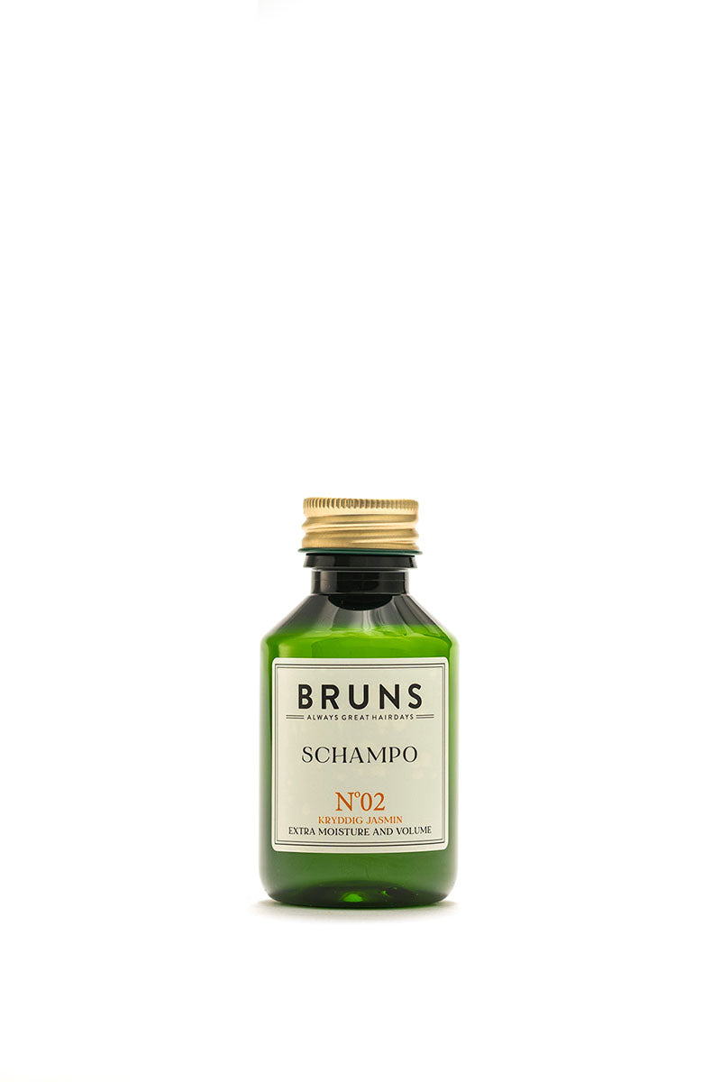 Natuurlijke shampoo droog en dik haar nr. 02 Kruidige Jasmijn Bruns Products