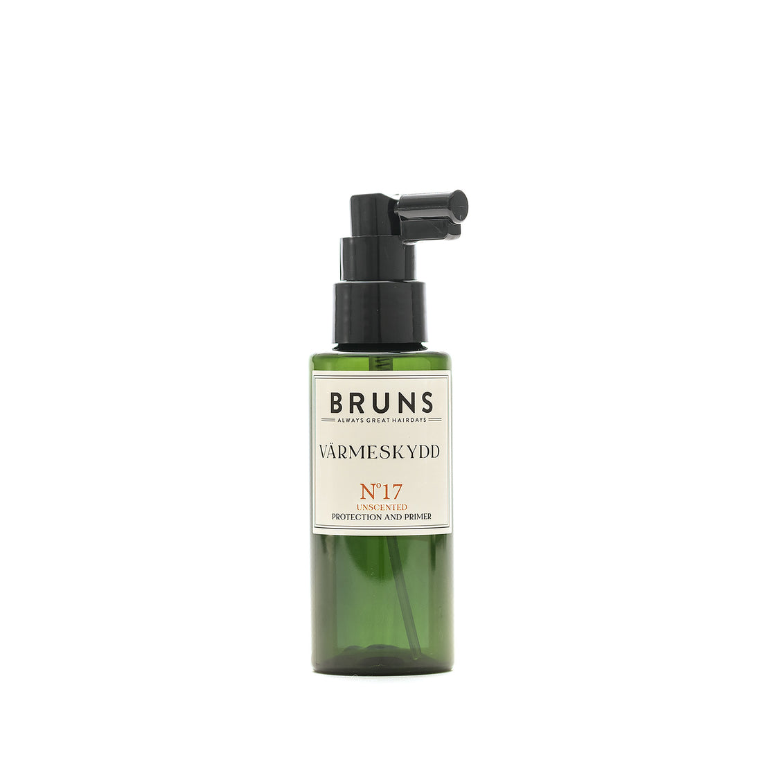 HYPOALLERGENE HAARSTYLING HEAT PROTECTION -BRUNS PRODUCTS- Nº17 100 ml REISVERPAKKING