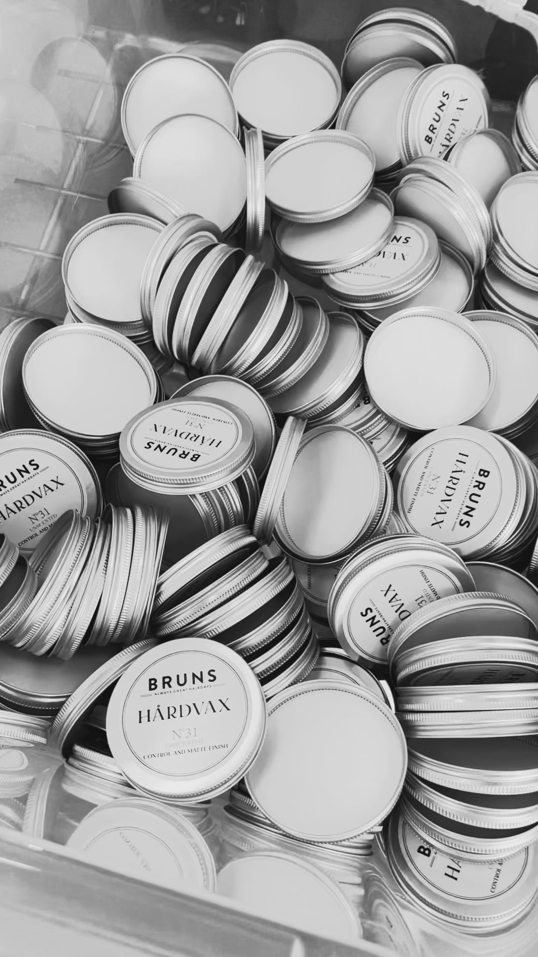 Bruns haarwax nr 31 matte finish